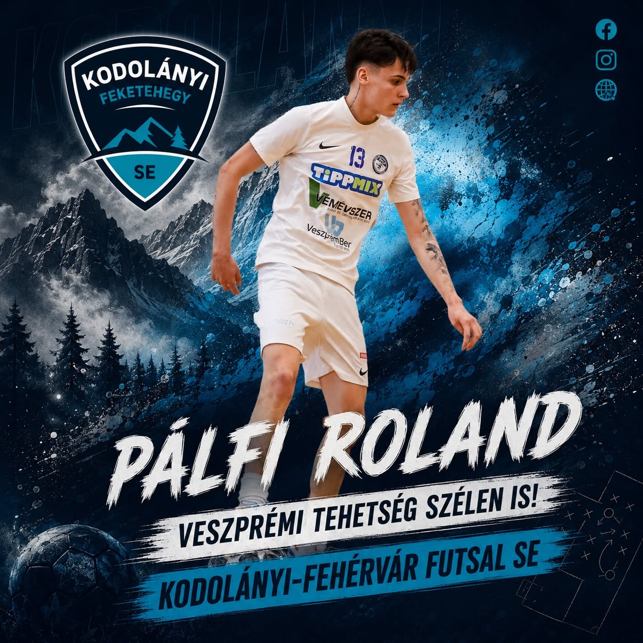 Felnőtt hír illusztrációja: Gólérzékeny szélső érkezik: Pálfi Roland a csapatunk tagja