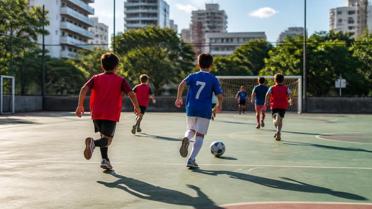 Toborzás hír illusztrációja: Nyári napközis futsaltábor — 2026. augusztus 3–7.